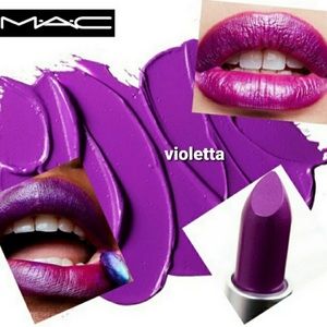 MAC Amplified Creme Lipstick *VIOLETTA* /Full Size/With Box